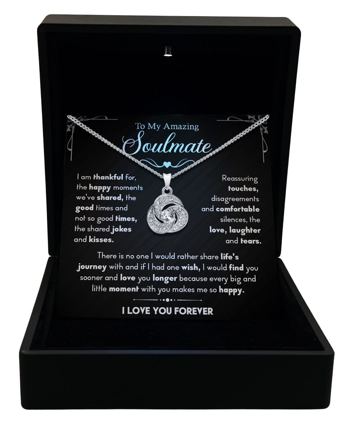 TRYNDINecklace Gifts for Wife from Husband - Wife Christmas Gifts Ideas, Gift for Wife Anniversary Birthday Gift Ideas, Gift for Wife, Christmas, Valentines, Wedding Anniversary Romantic Gifts for Her