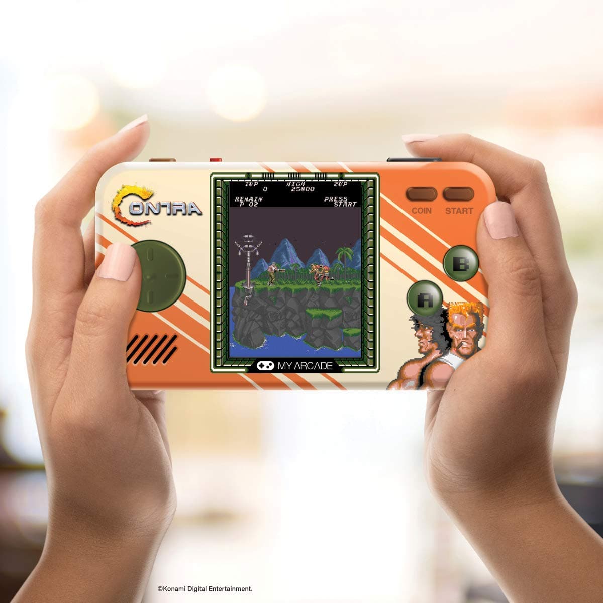 My Arcade Contra Micro Player