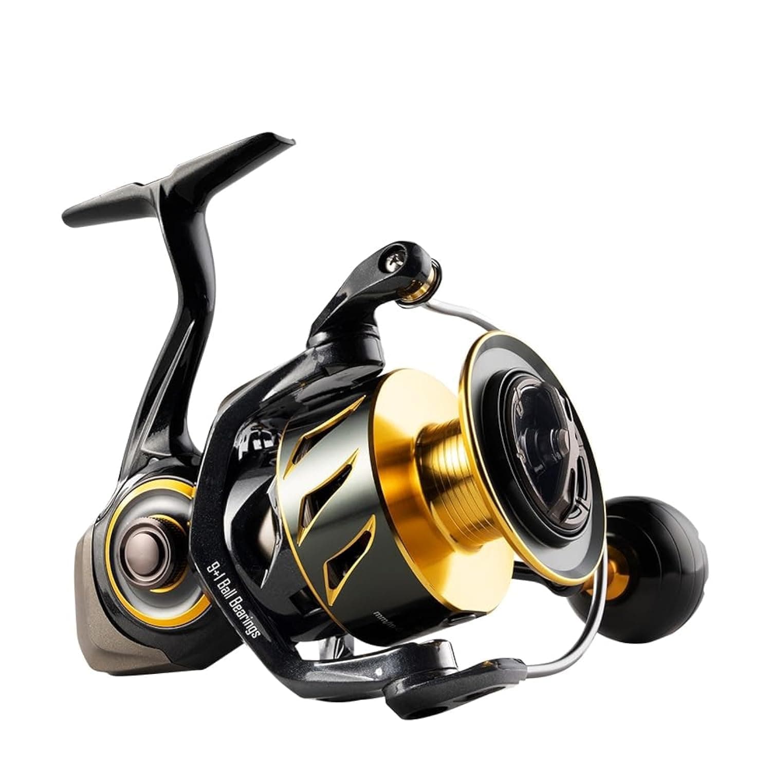 Rooblinos SW Long Shot Jigging Spinning Reel, Full Metal Body,Ultra Smooth,Powerful,Saltwater Big Fishing Reel 4000/6000/8000 Surf Reel,9+1 BB, 66LB Max Drag, Lightweight, Inshore Offshore Surf Reel