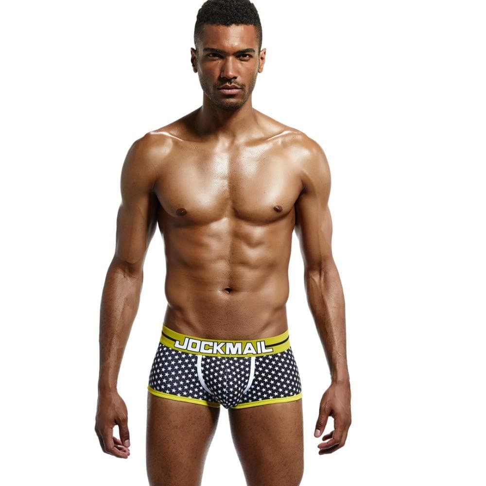JOCKMAIL Cotton Men Underwear Boxers Sexy Male Underpants Men Boxer Shorts