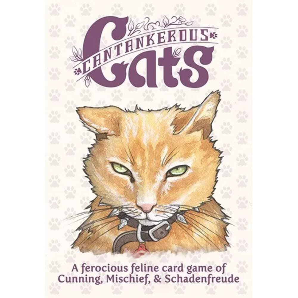Cantankerous Cats - Family Feline Card Game of Cunning & Mischief, Ages 10+, 2-6 Players, 25-60 Min