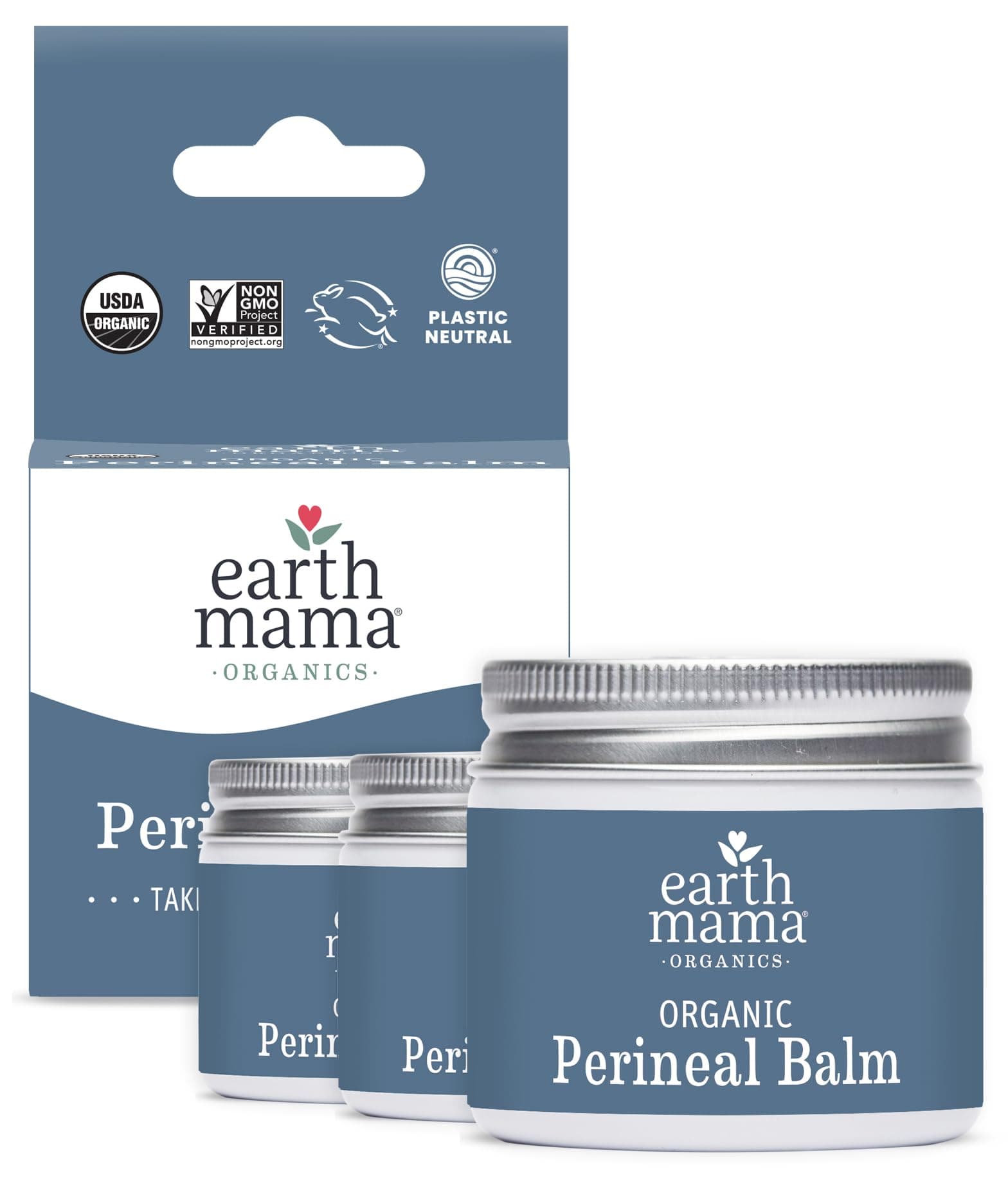 Earth Mama Angel Baby Earth Mama Bottom Balm, 2 OZ (Pack of 3)