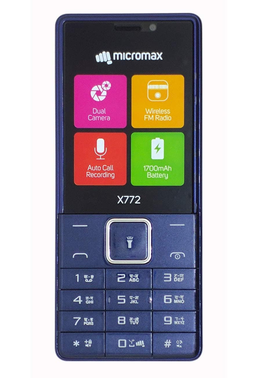 Micromax X772 Blue