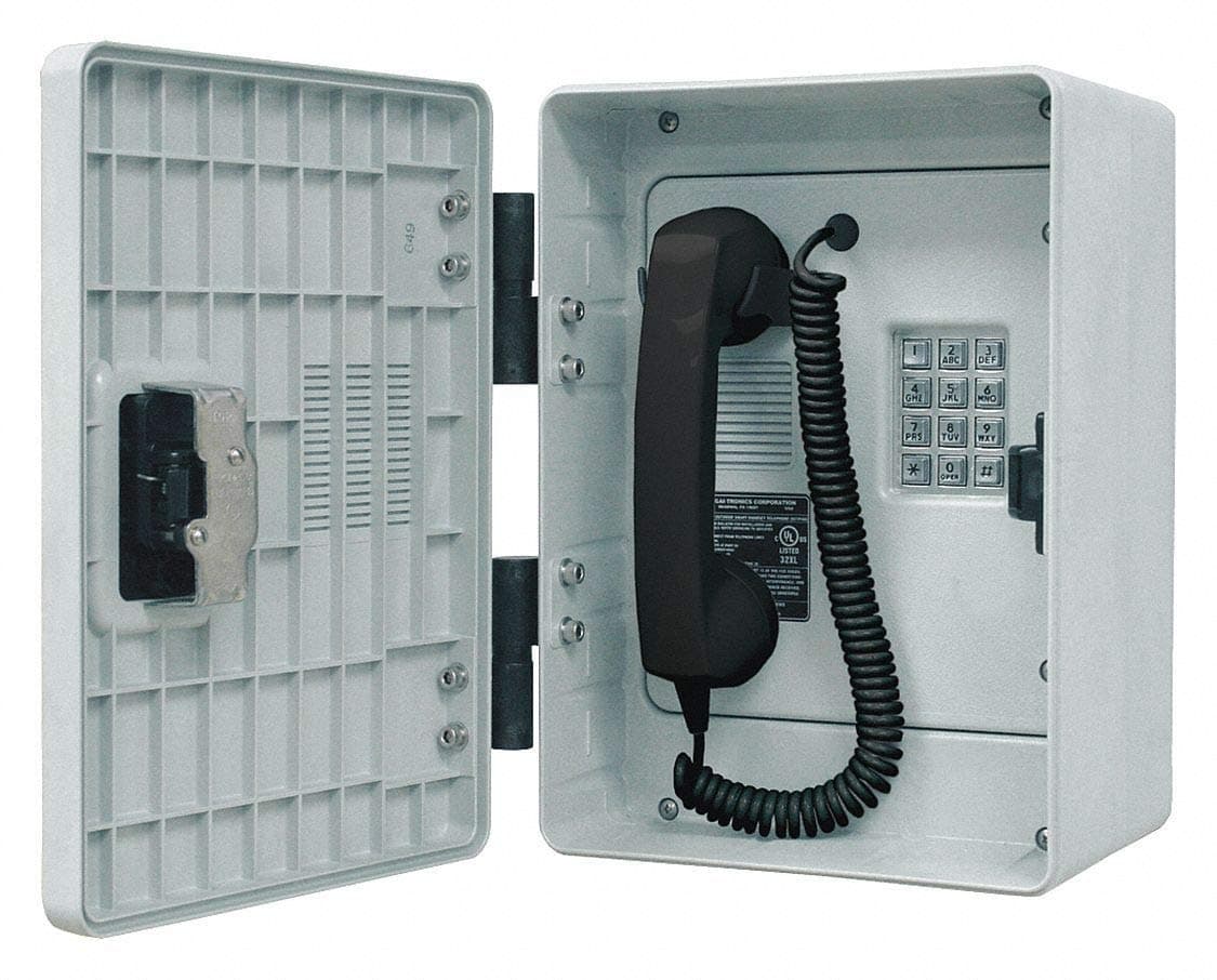 Telephone, Weatherproof, Single Line - 256-001
