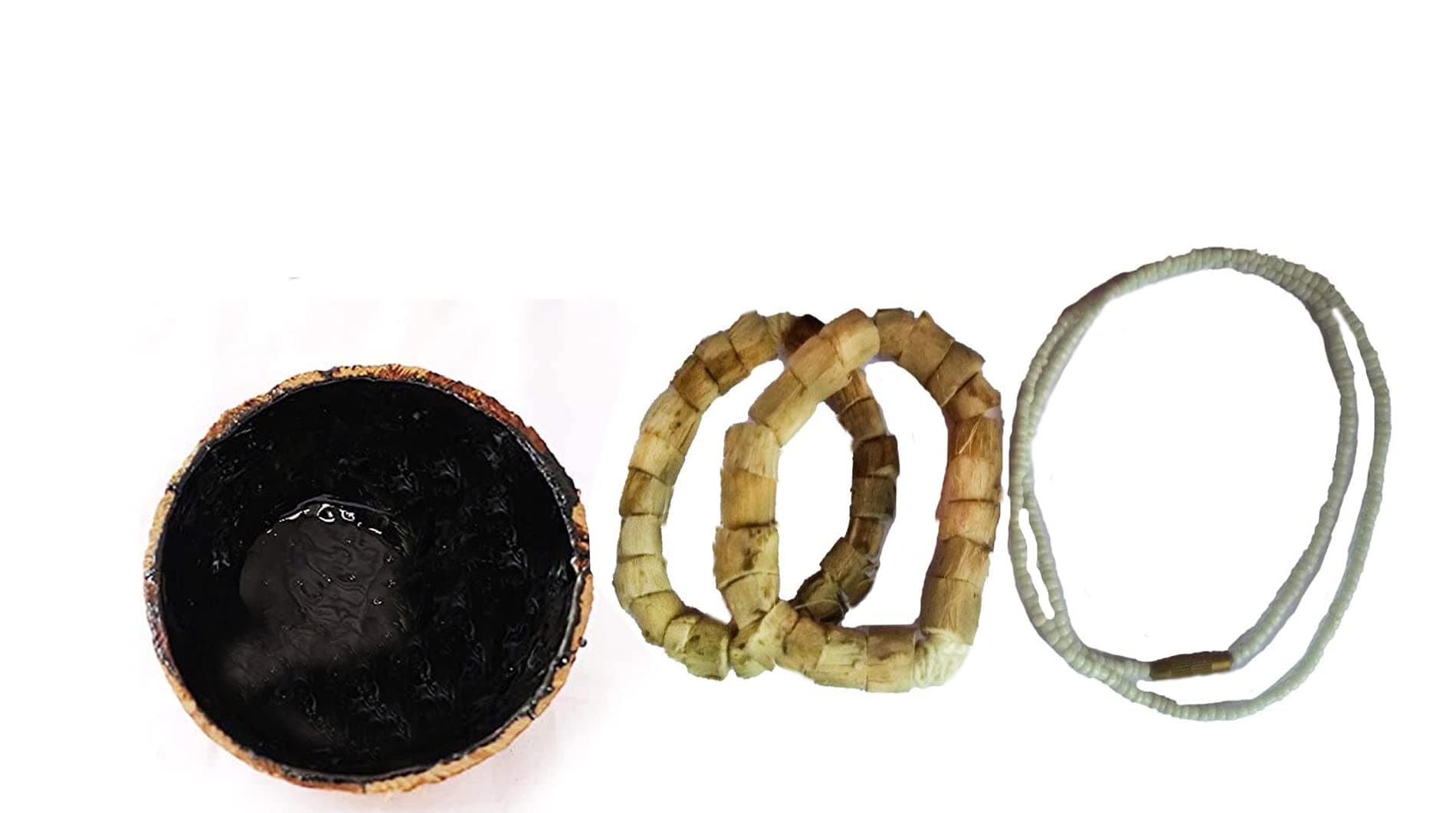 JE Born Baby set- Paal Pasi & Vasambu Valayal and vengai bindi, (Natural, Skin Friendly) (Total 3 Items)