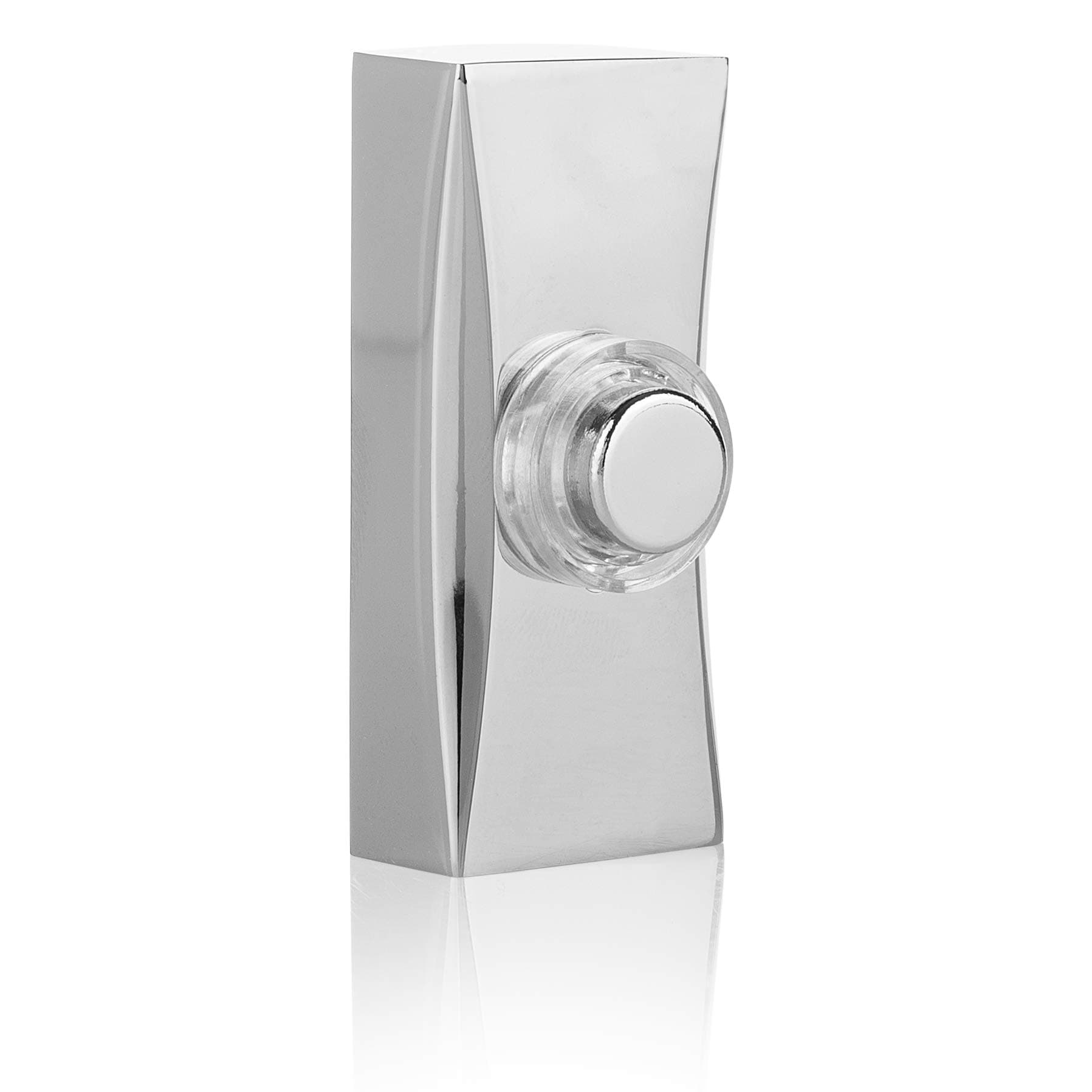 Byron Wired Bell Push Surface Mounted - Chrome