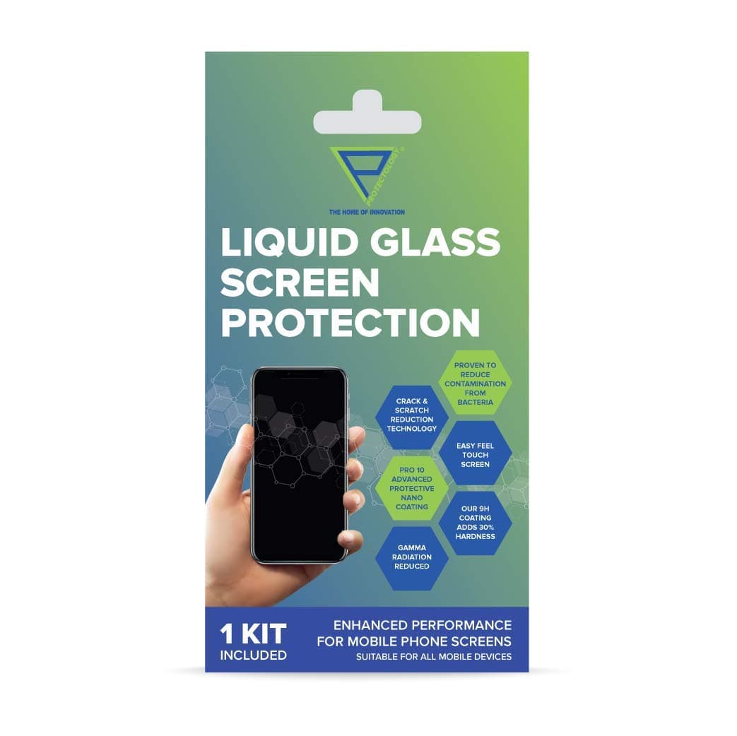 Liquid Glass Screen Protection | Crack and Scratch-Resistant, Water Repellent Smart Screen Coating using Nanotechnology | Suitable For All Mobile Devices