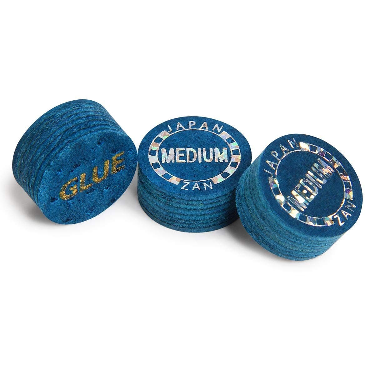 ZAN PLUS MEDIUM Pool Billiard CUE TIP - 8 Layers - 13 mm - GENUINE