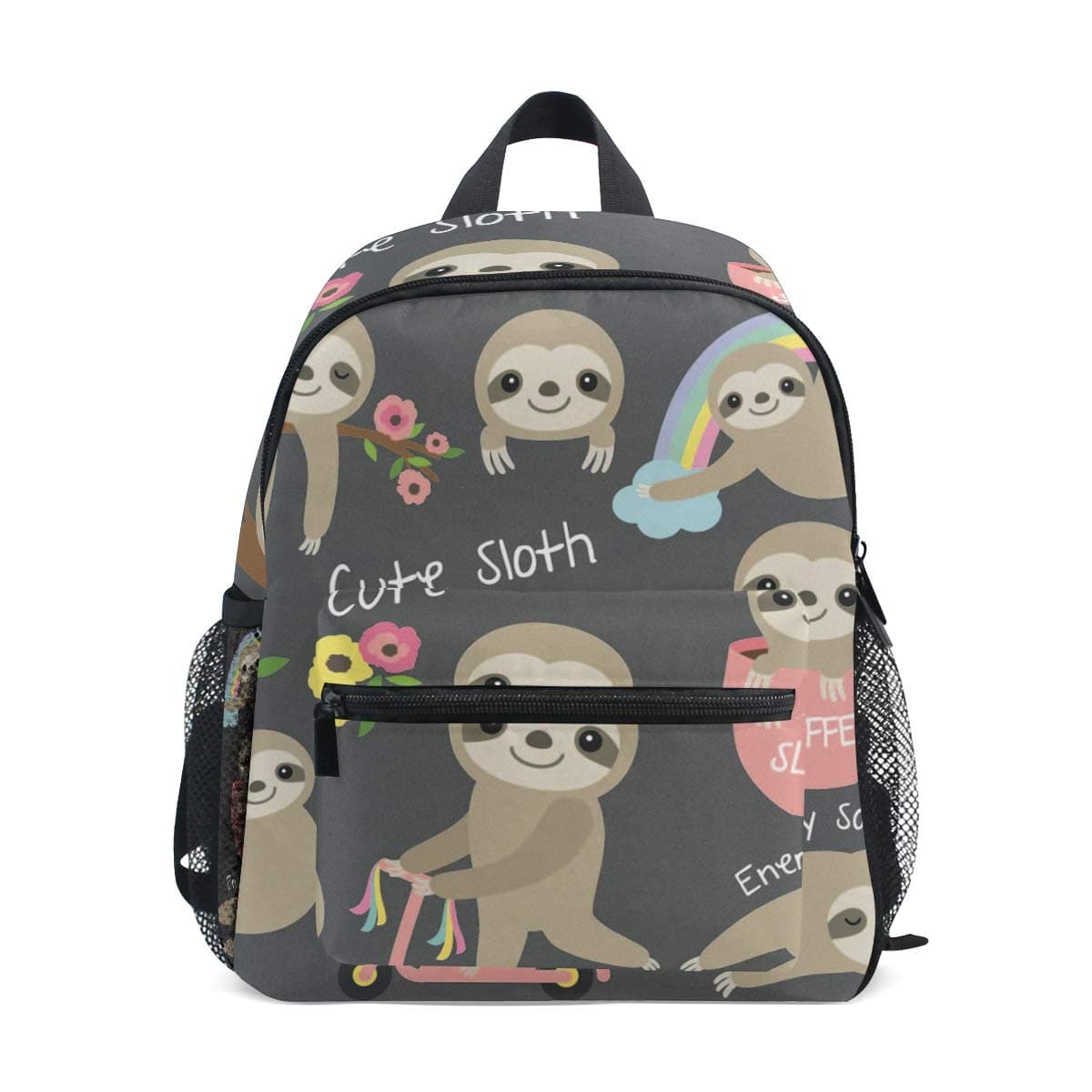 Baby Sloth Kids Backpack,Cute Toddler Schoolbag Preschool Bag Travel Bacpack for Little Boy Girl