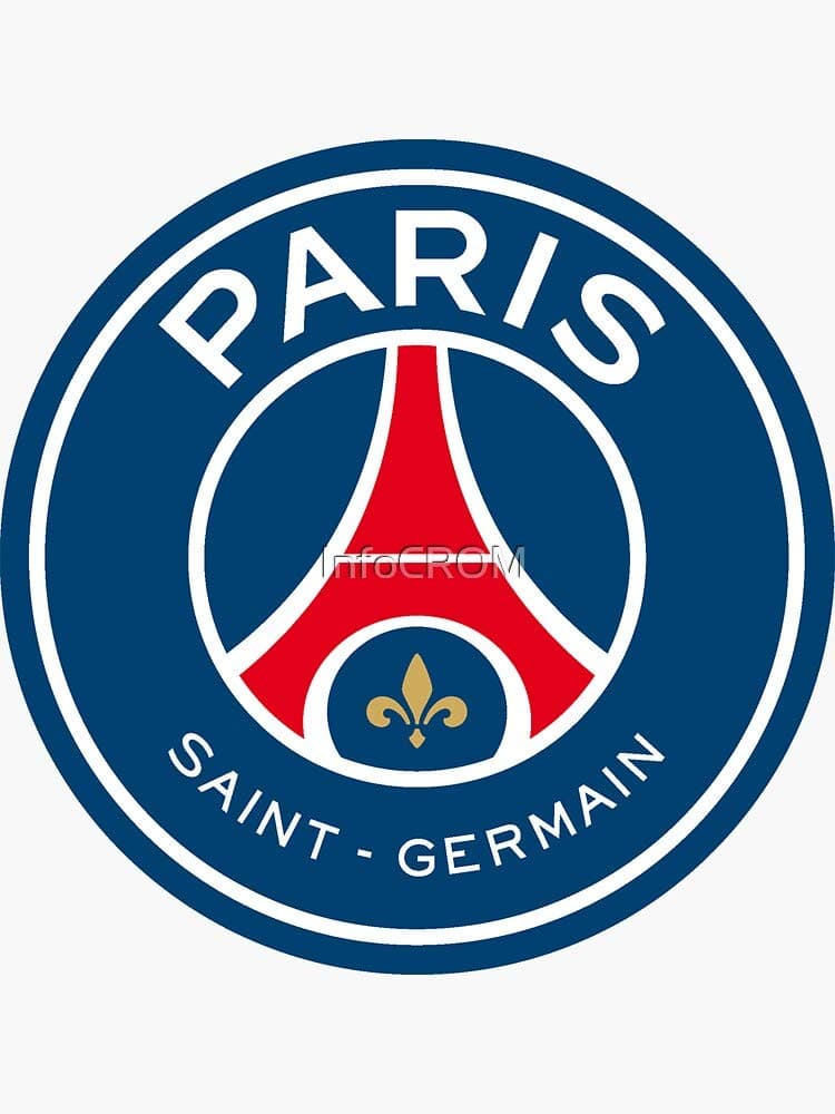 Paris Saint Germain - Soccer - Sticker Graphic - Auto, Wall, Laptop, Cell, Truck Sticker for Windows, Cars, Trucks