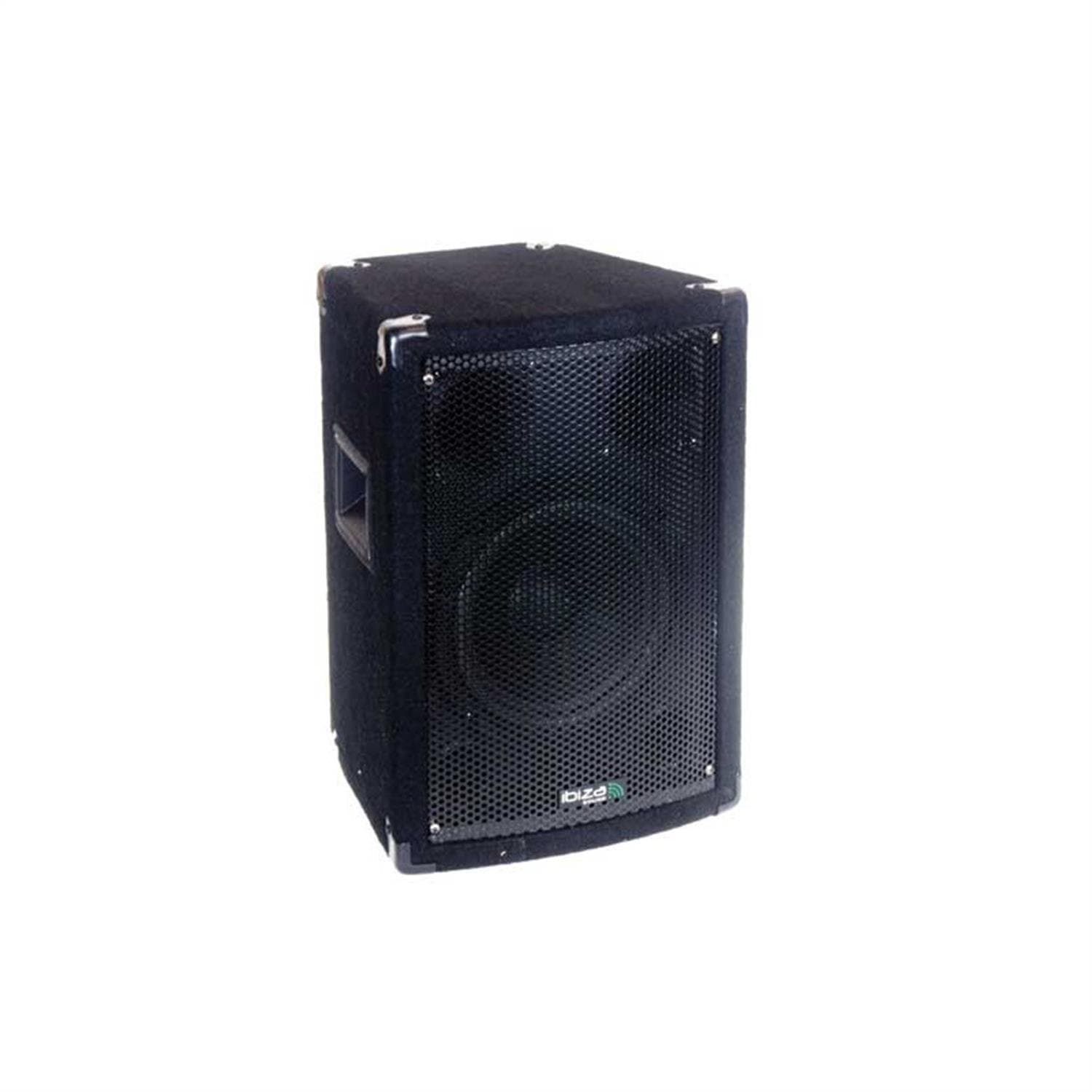 Ibiza 8" (2-Way DJ PA 200 Watt Passive Speaker 100W RMS output 8 ohms 55 Hz to 20kHz) - Black