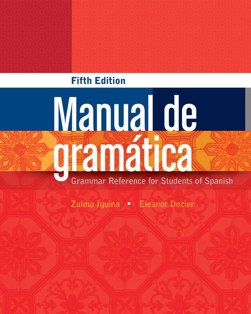 Manual de gramática (World Languages) 5th Edition