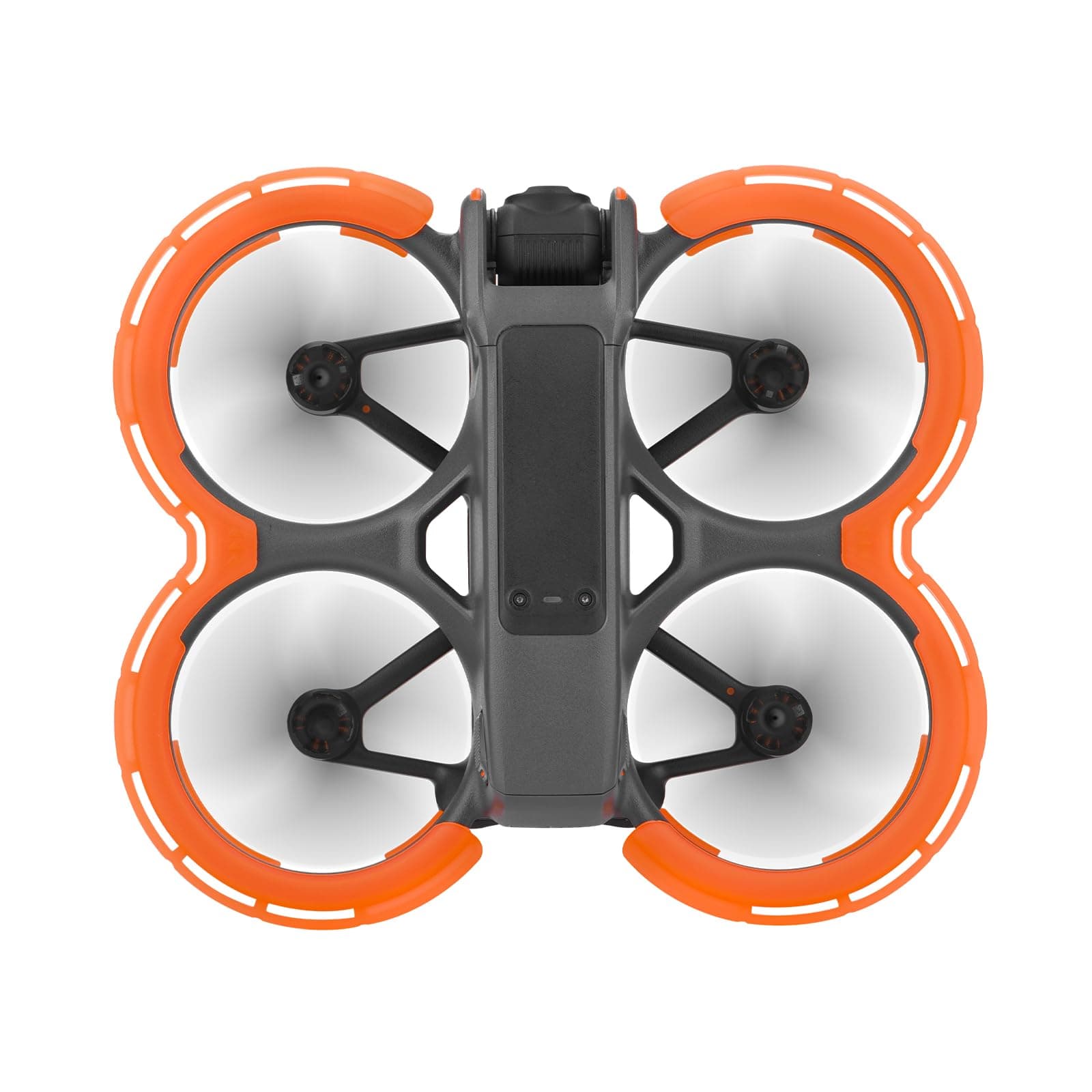 BRDRC AVATA 2Pcs Bumper Protector,Propeller Protector Gimbal Protector Anti-Collision Ring Accessories for DJI Avata 2 Fly More Combo (Orange)