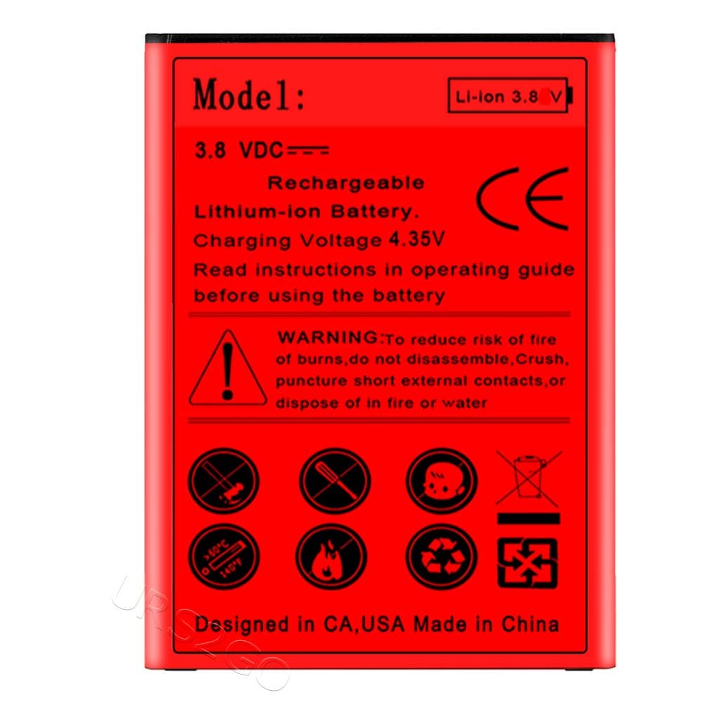 [LG Stylo 3 Battery] High Capacity 4400mAh 3.85V Extended Slim Battery for Cricket LG Stylo 3 M430 Smartphone