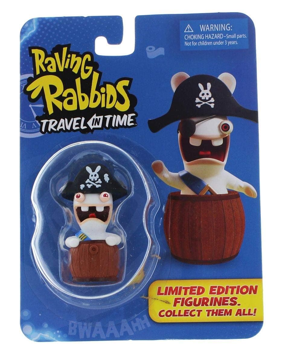 Raving Rabbids "Travel in Time" Collectible Figurine - "Pirate"