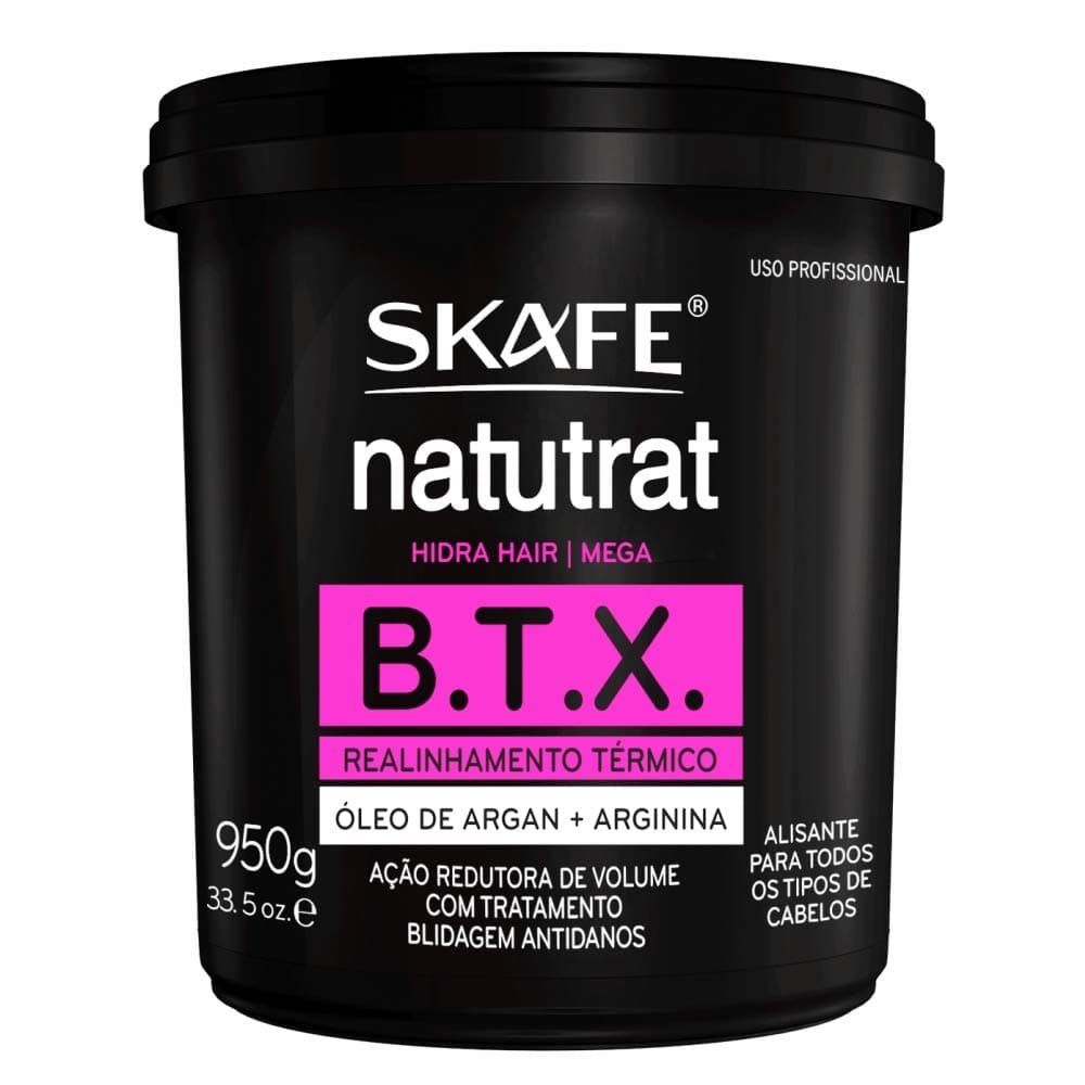 Linha Natutrat (Btx) - Mascara Mega Hidratante 950 Gr - (Naturat (Btx) Collection - Mega Moisturizing Mask Net 33.51 Oz)