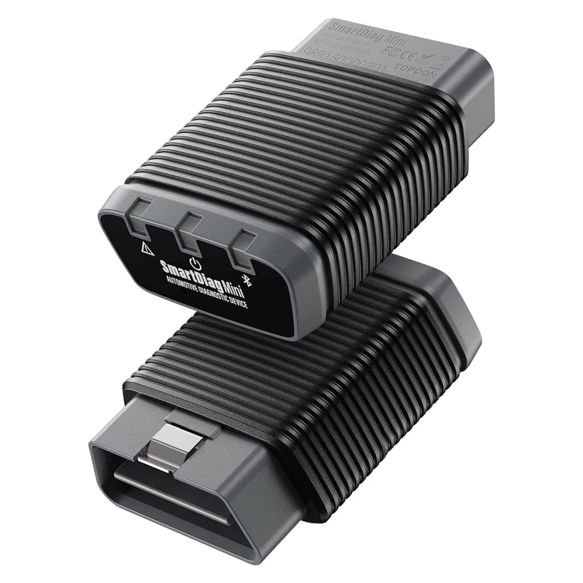 OBD2 Bluetooth, SmartDiag Mini Code Reader Scanner, Car Diagnostic Tool with All System Diagnostics, 8 Reset and Maintenance Services, AutoVIN, 1 Year Free Use for DIYers, Support IOS&Android