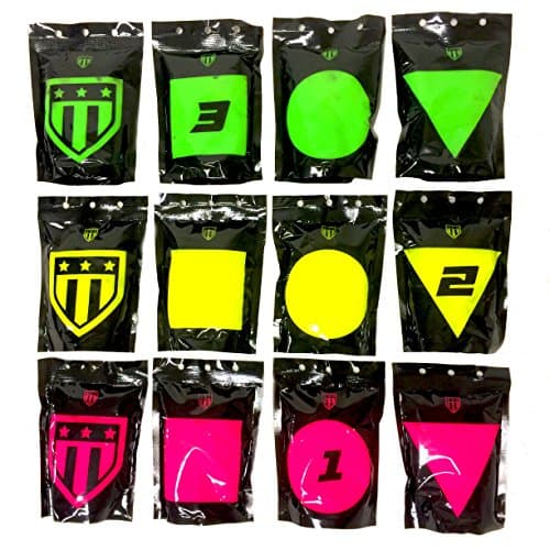 Triumph Systems Pop Packs - 96 Bursting Target Bags - Splattering Targets - Reactive Targets for Shooting - Gun Target Practice - Shotgun Targets - Visible Targets