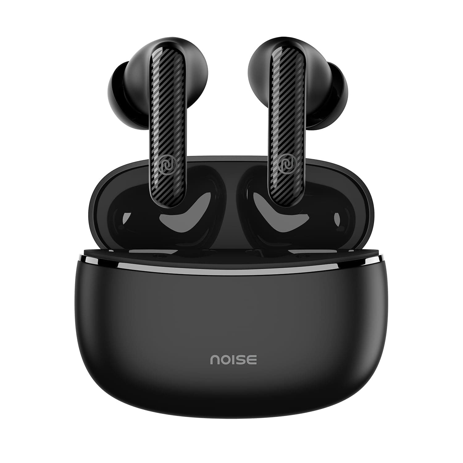 Aura Buds in-Ear Truly Wireless Earbuds with 60H of Playtime, Quad Mic with ENC, Dual Device Pairing, Instacharge(10 min=150 min),12mm Polymer Composite Driver,BT v5.3(Aura Black)