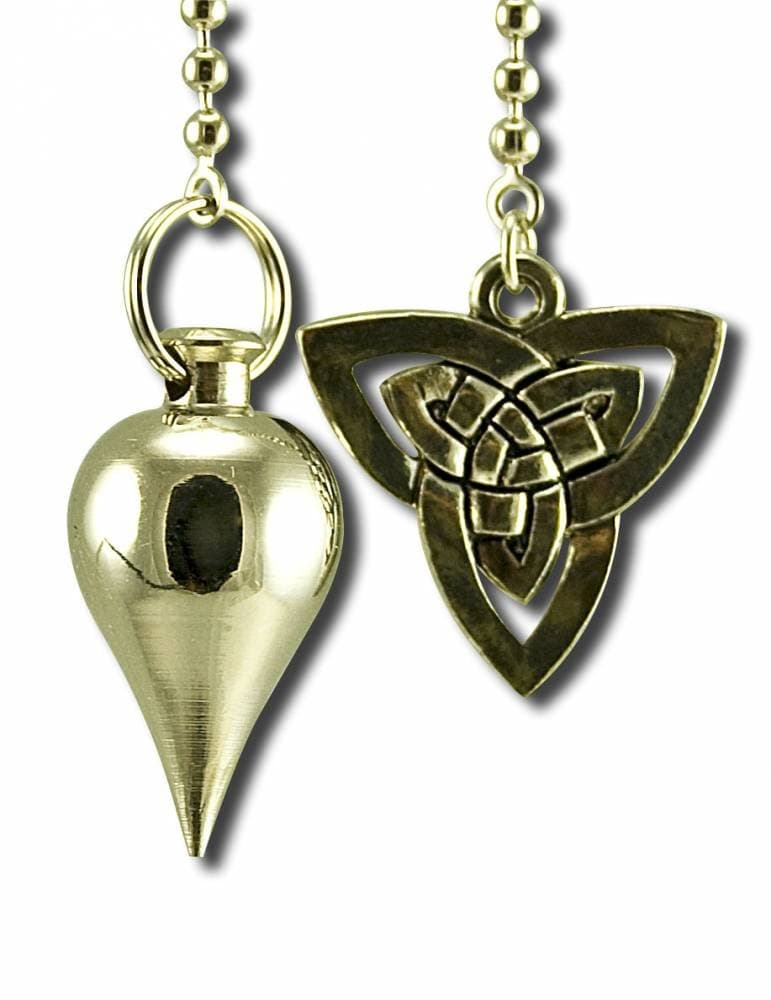 Xeonix Pendulums - , Classic Tear Drop Silver Knot