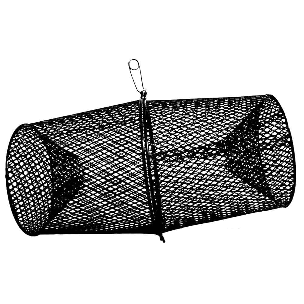 Frabill Torpedo Minnow Trap | Heavy-Duty Steel Mesh | Two-Piece Minnow Trap