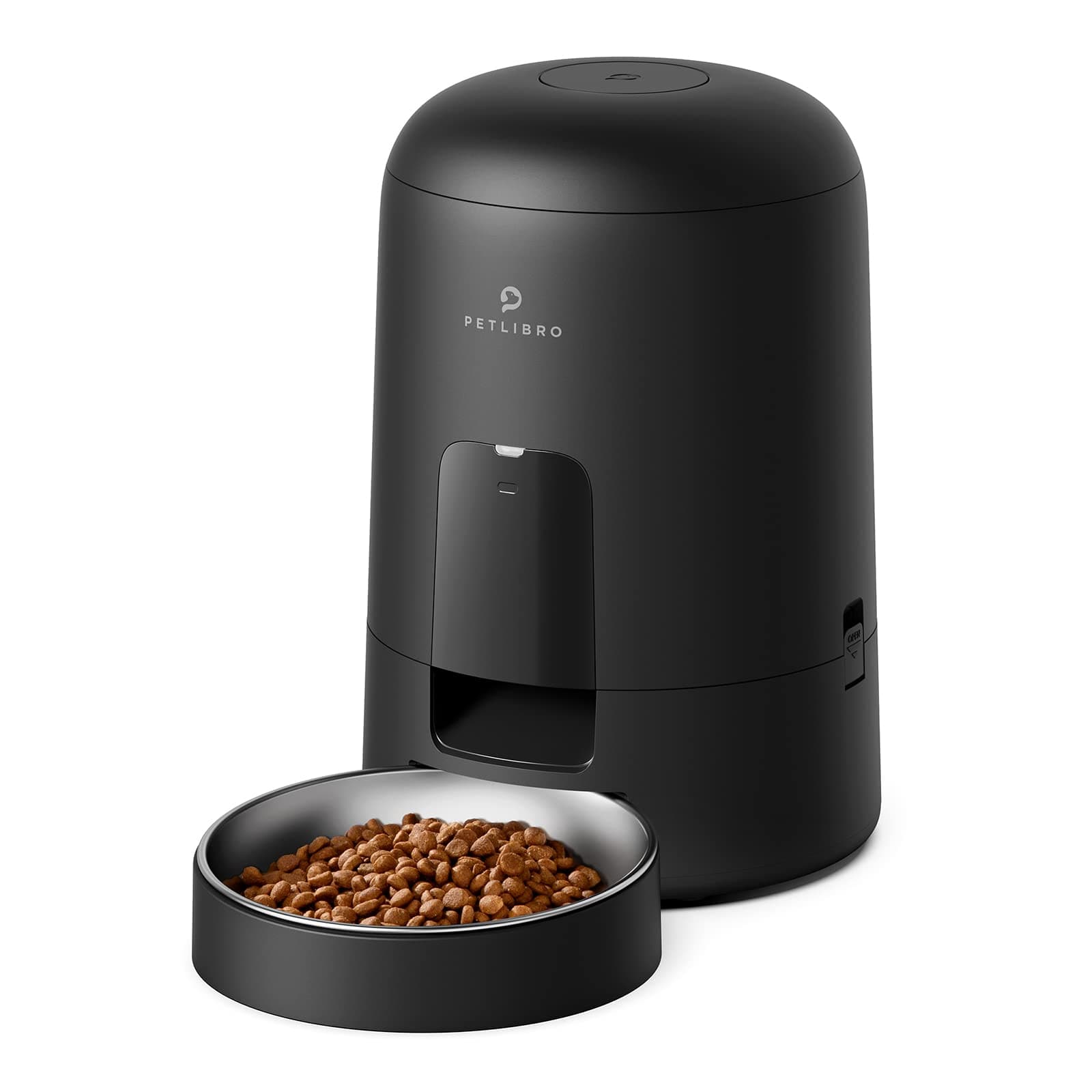 Automatic Cat Feeders, Timed Cat Feeder with 180-Day Battery Life, Anti-Mistake Touch Design & Up to 6 Meals per Day, Air Automatic Cat Feeder with Timer - Ideal for Small/Medium Cat & Dog