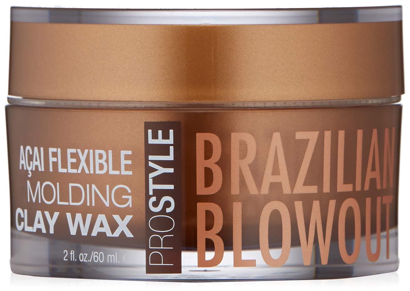 BRAZILIAN BLOWOUT Acai Flexible Molding Clay Wax, 2 Fl Oz (Pack of 1)