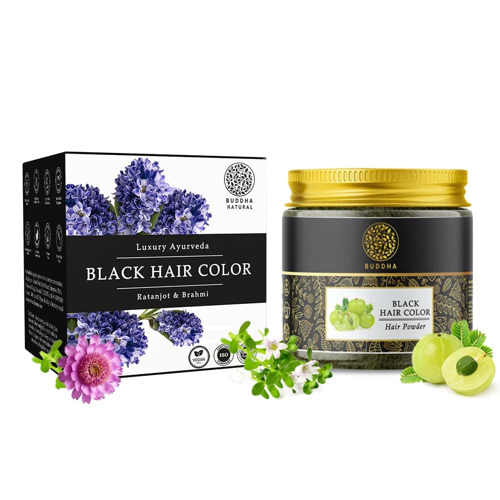 Black Hair Color Powder