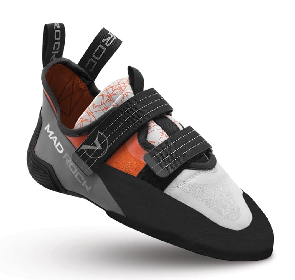 Flash 2018 Climbing Shoes - Mens, Black/Grey/Orange, 3, 452-3