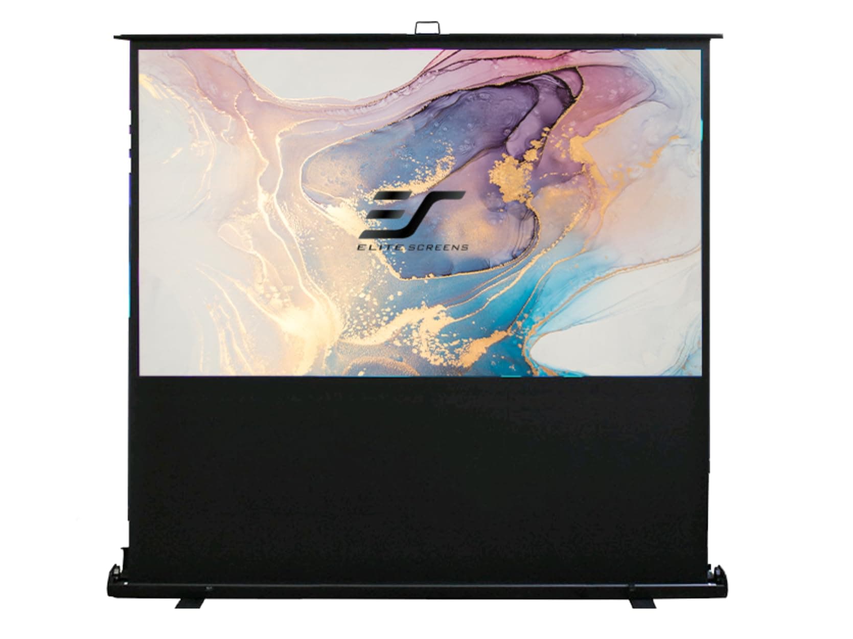 Elite Screens F135NWV ezCinema Range Projection Screen Diagonal 135 inches) Height Approx. 81 cm (32 inch, Breite 108 Inch (108 Inch) 4: 3 Format Black