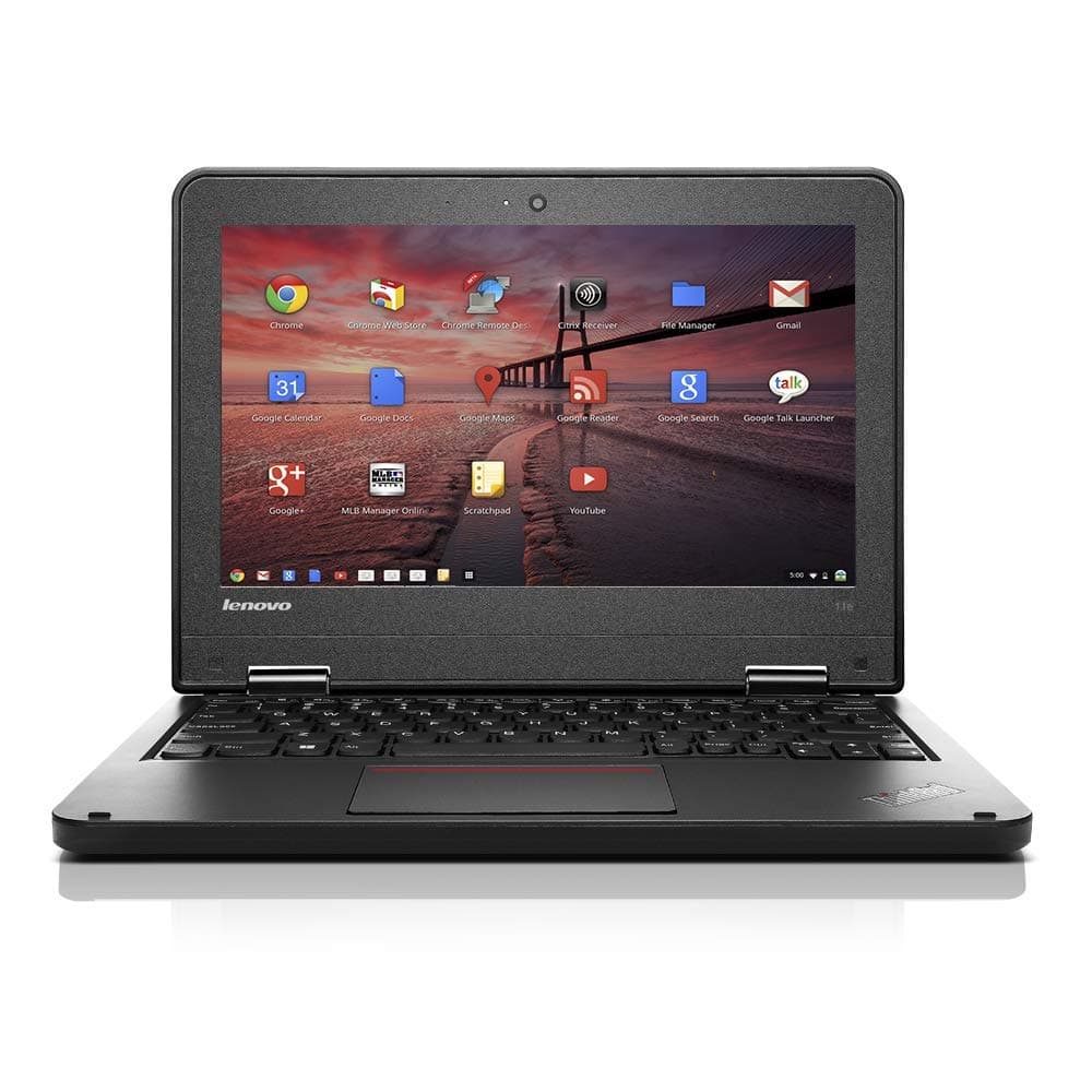 Lenovo ThinkPad 11e 11.6" LED Chromebook Laptop Intel Celeron N2940 Quad Core 1.83GHz 4GB 16GB - 20DU0009US (Renewed)
