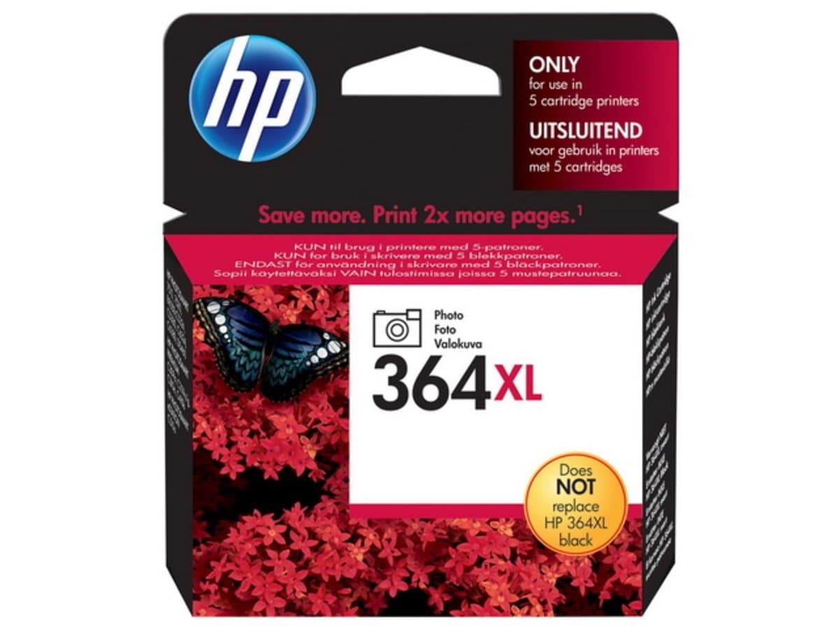 HP 364 x L Inkjet Cartridge Photo Black CB322EE
