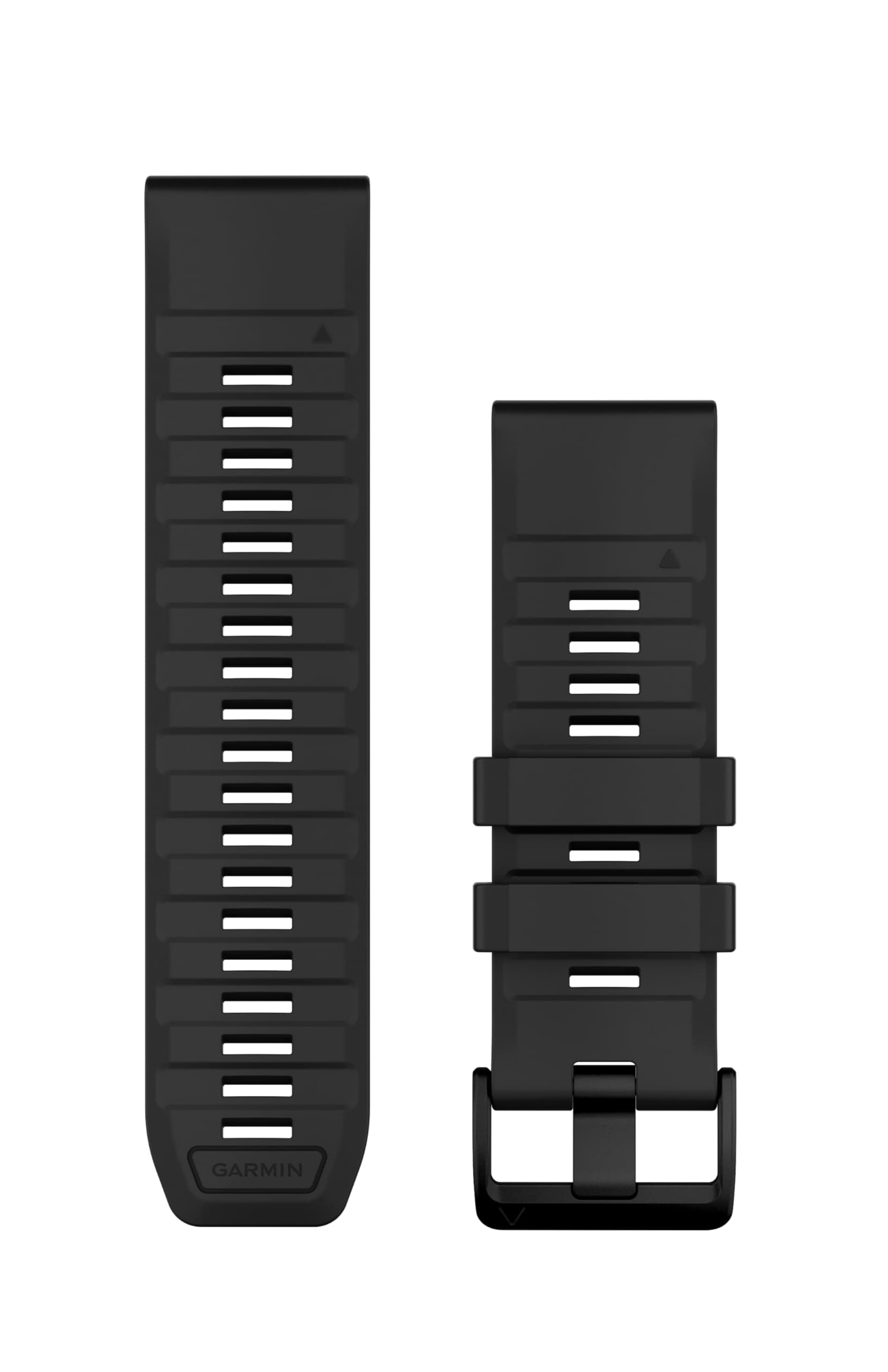 Garmin QuickFit, 20mm Black/Pebble Gray Silicone Band
