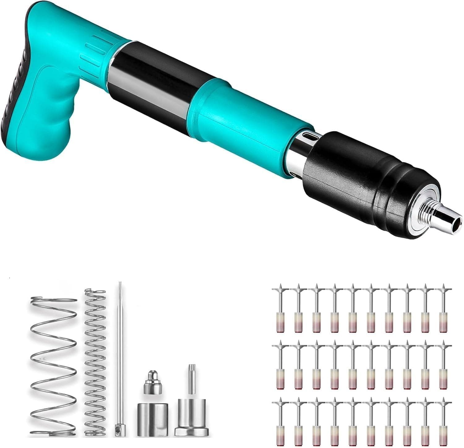Manual Steel Nail Gun Tool|| Nail Wall Fixing Tool|| Household Woodworking Accessorie|| Portable Mini Nail Shooting Machine||Concrete Nail Gun With 15 Nail (NAIL GUN)