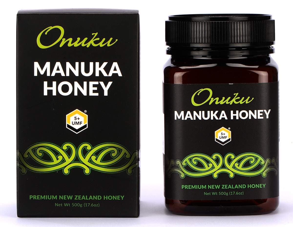 Onuku Premium New Zealand UMF 5+/MGO 85+ (500G) Authentic Manuka Honey | 100% Pure Non GMO Certified Honey
