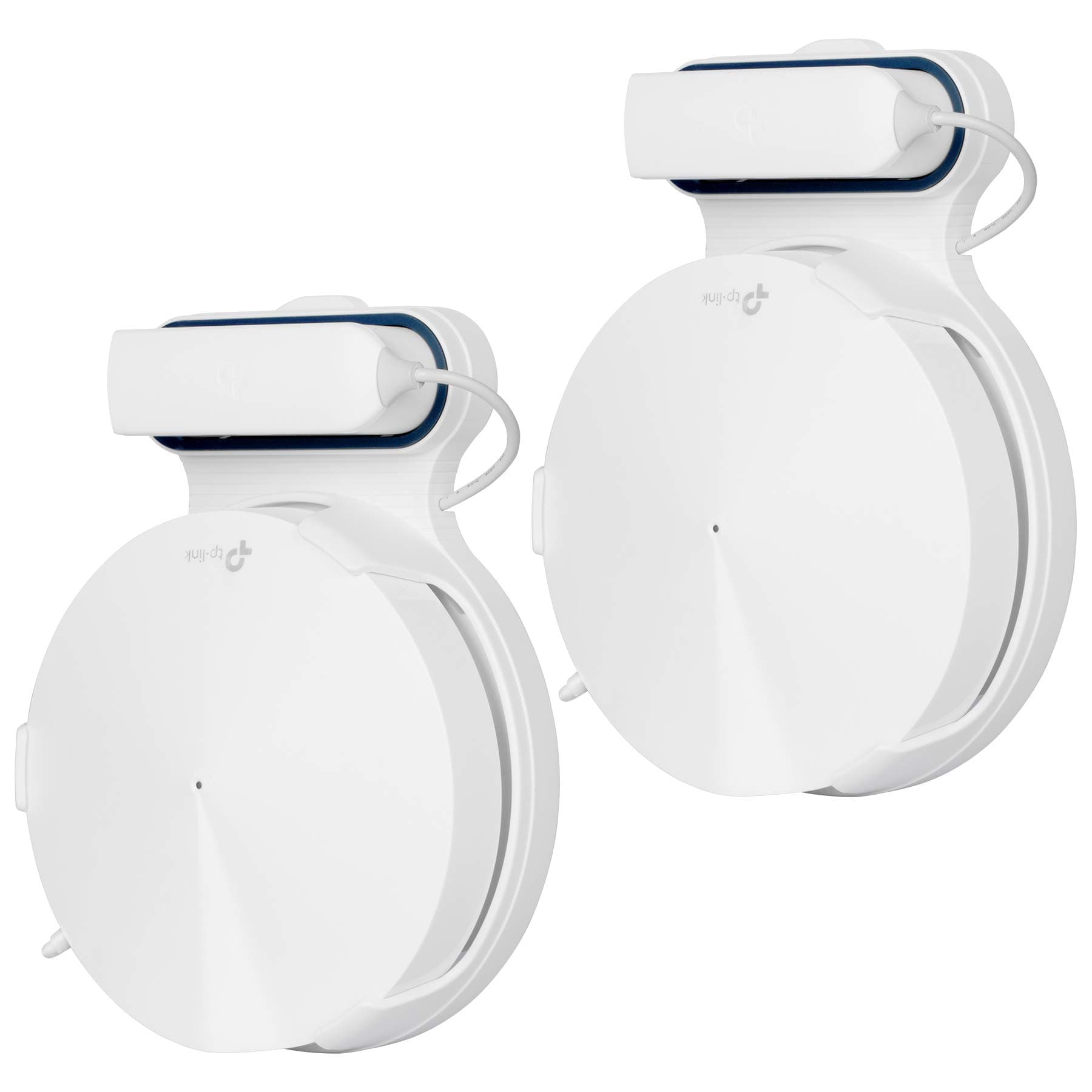 LUOGAO Deco M9 Whole Home WiFi Mesh System Wall Mount Holder 2 Pack and Beacon Bracket with Cord Management,Silicon Rubber,No Screws and Easily Moved