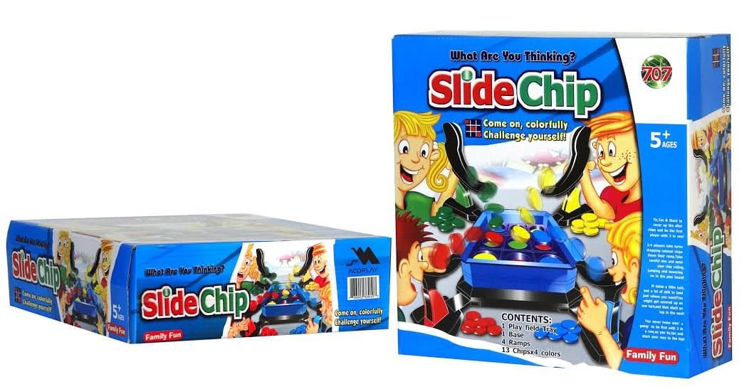 Fun Slide Chip Shooting Board Games for Children and Adults, Family Game Night – ACOPLAY.