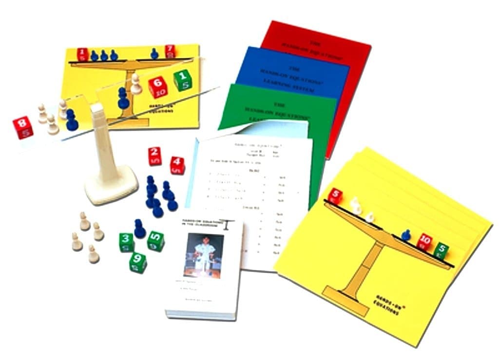 Hands-On Equations Class Set (10 Students, Ages 8-14)