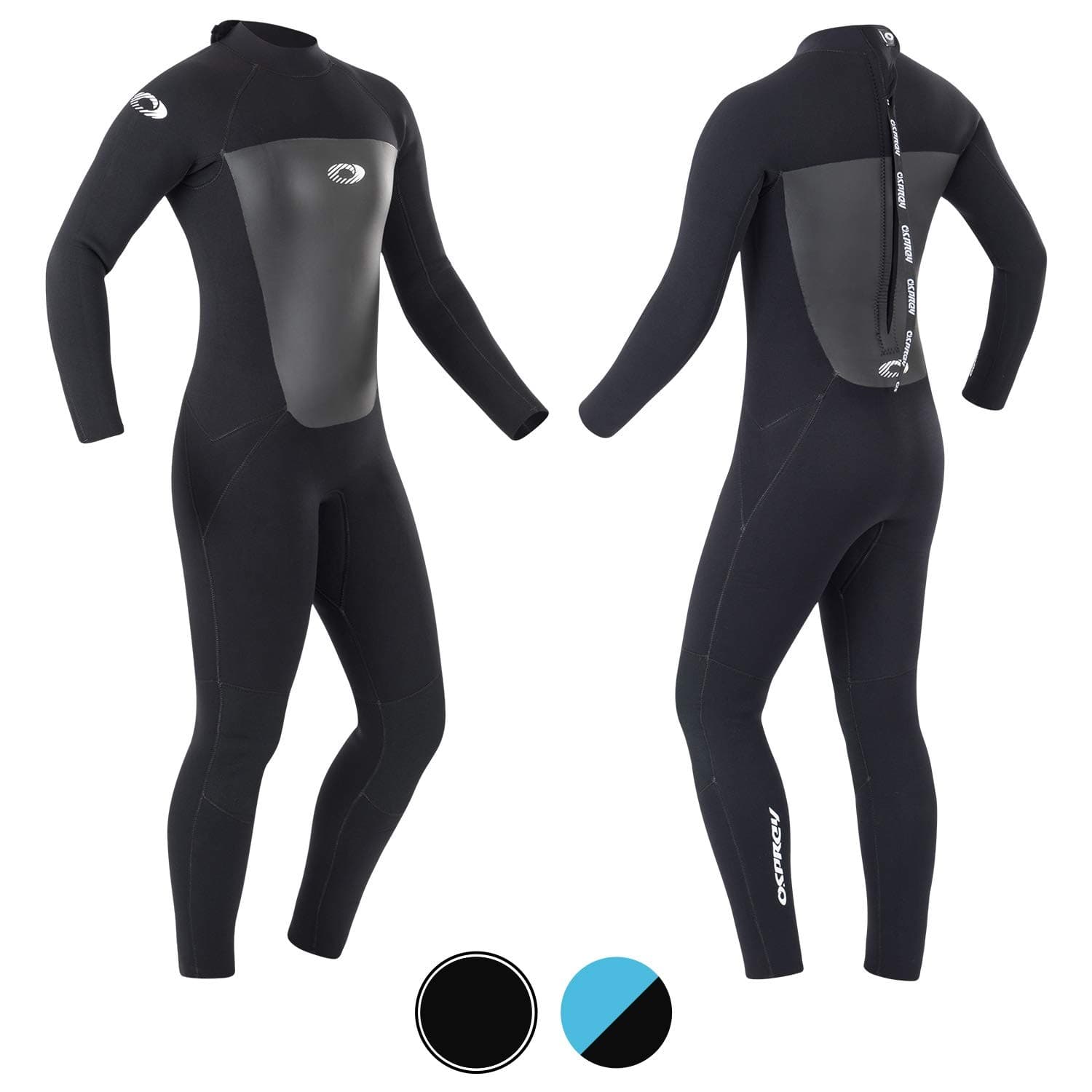 Women's Full Length 5 mm Winter Wetsuit, Adult Neoprene Surfing Diving Wetsuit