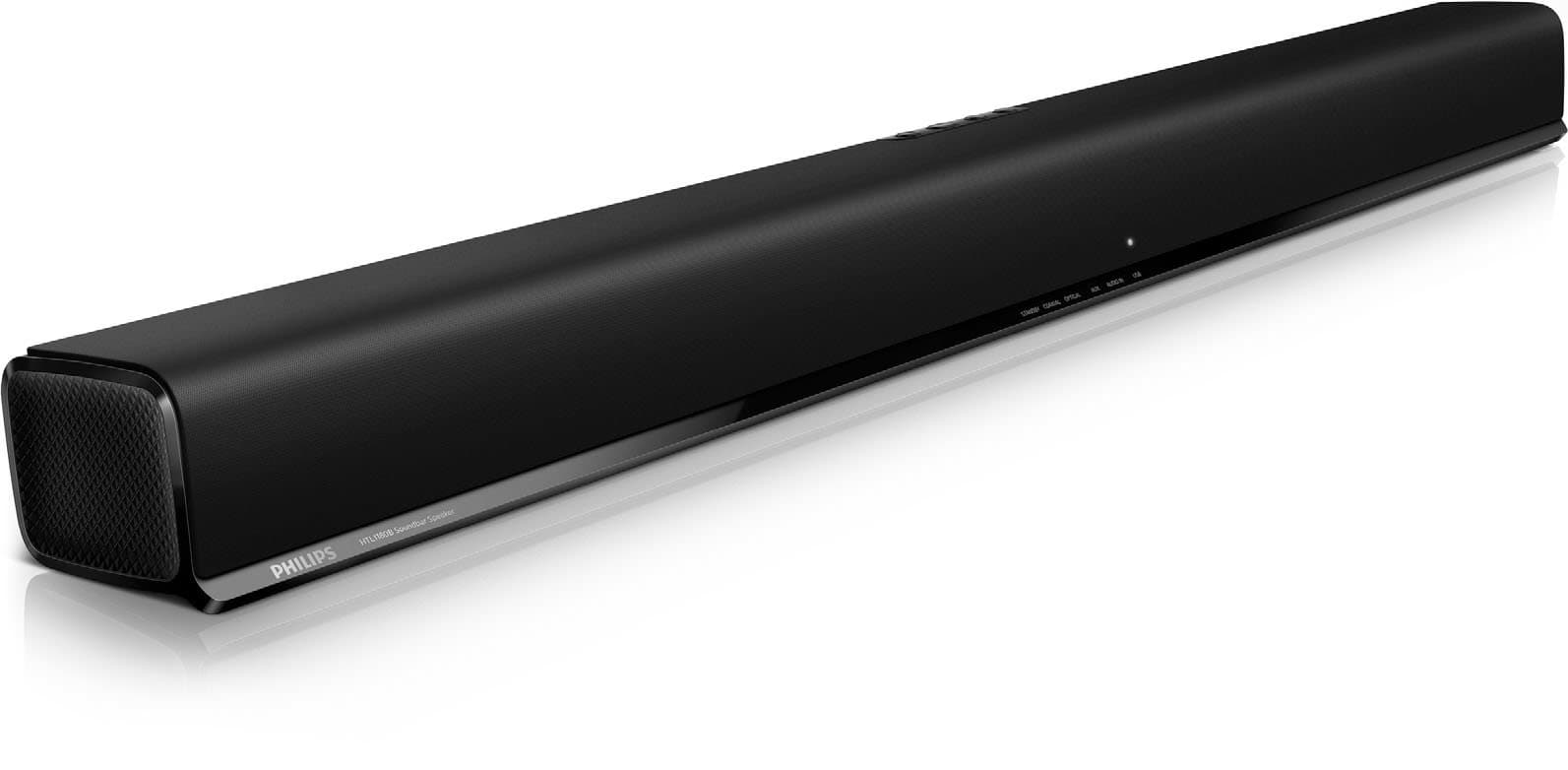 Philips HTL1180B/12 Ultra Compact Sound Bar 40 W Black