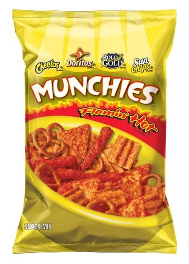 Munchies Snack Mix, Flamin' Hot Lss, 2-Ounce Packages (Pack of 60)