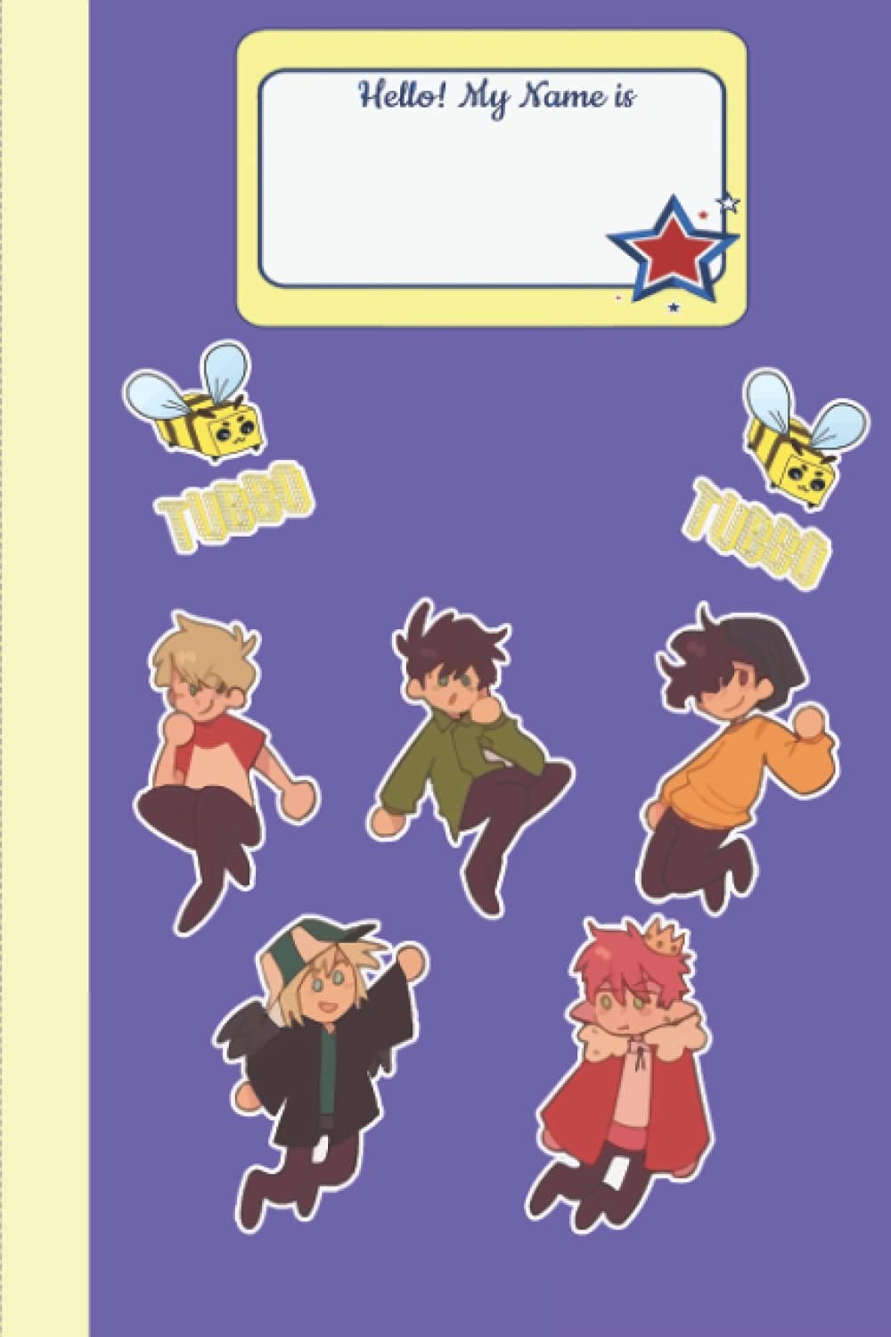 Tubbo Notebook Merch: Tommy And Tubbo, Dream SMP,Karl Jacobs,Ranboo,Wilbur Soot, Collage Journal | Diary For student, kids, children, school ... 6x9 inches (114 Pages)