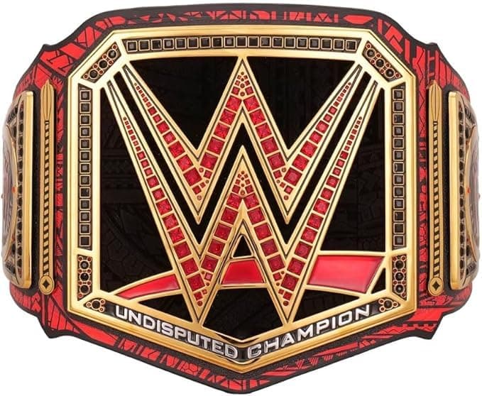 Roman Undisputed 1316 Days Championship Belt | Roman Undisputed Limited Edition 1316 Days Wrestling Replica Title Belt Zinc 4mm, Multicolor, One size