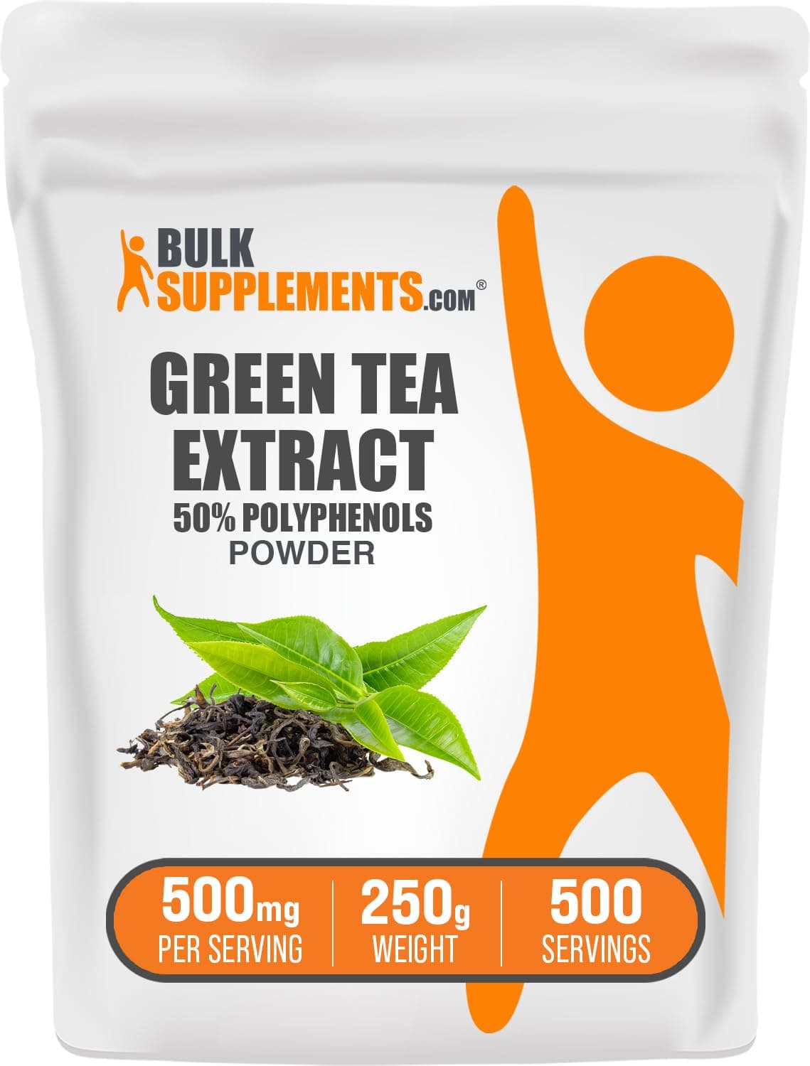 BulkSupplements(250 grammes) - Pure Green Tea 50% Polyphenols Powder (250 grammes)