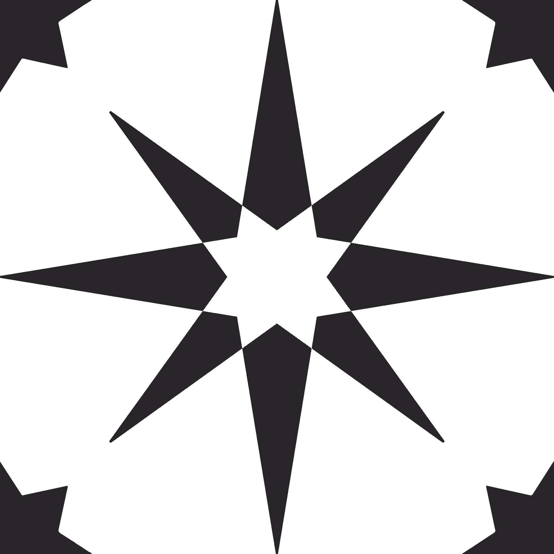 FloorPops FP2948 Altair Peel & Stick Floor tile, Black