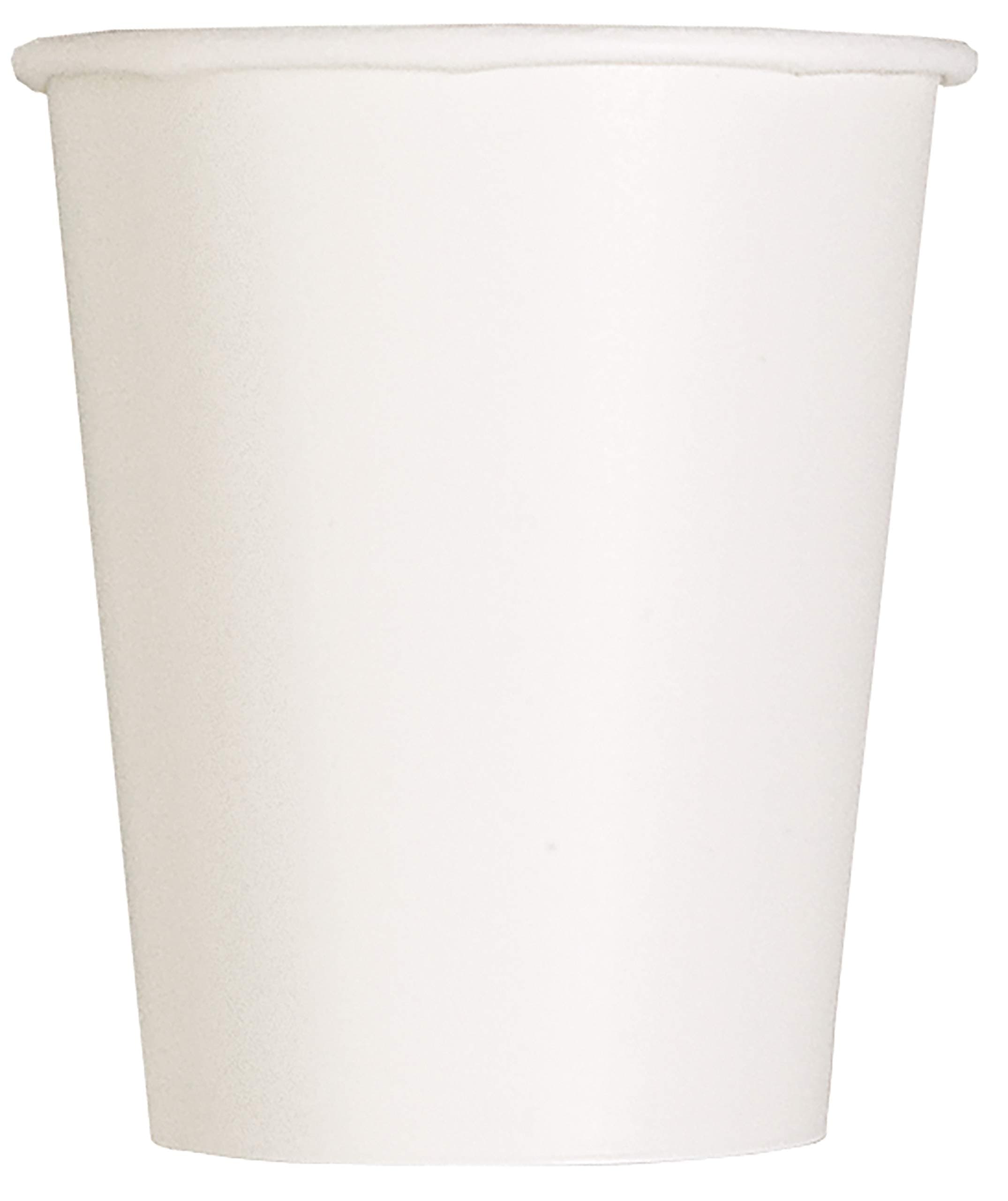 Party 31046 31046-9Oz White Paper Cups, Pack Of 14