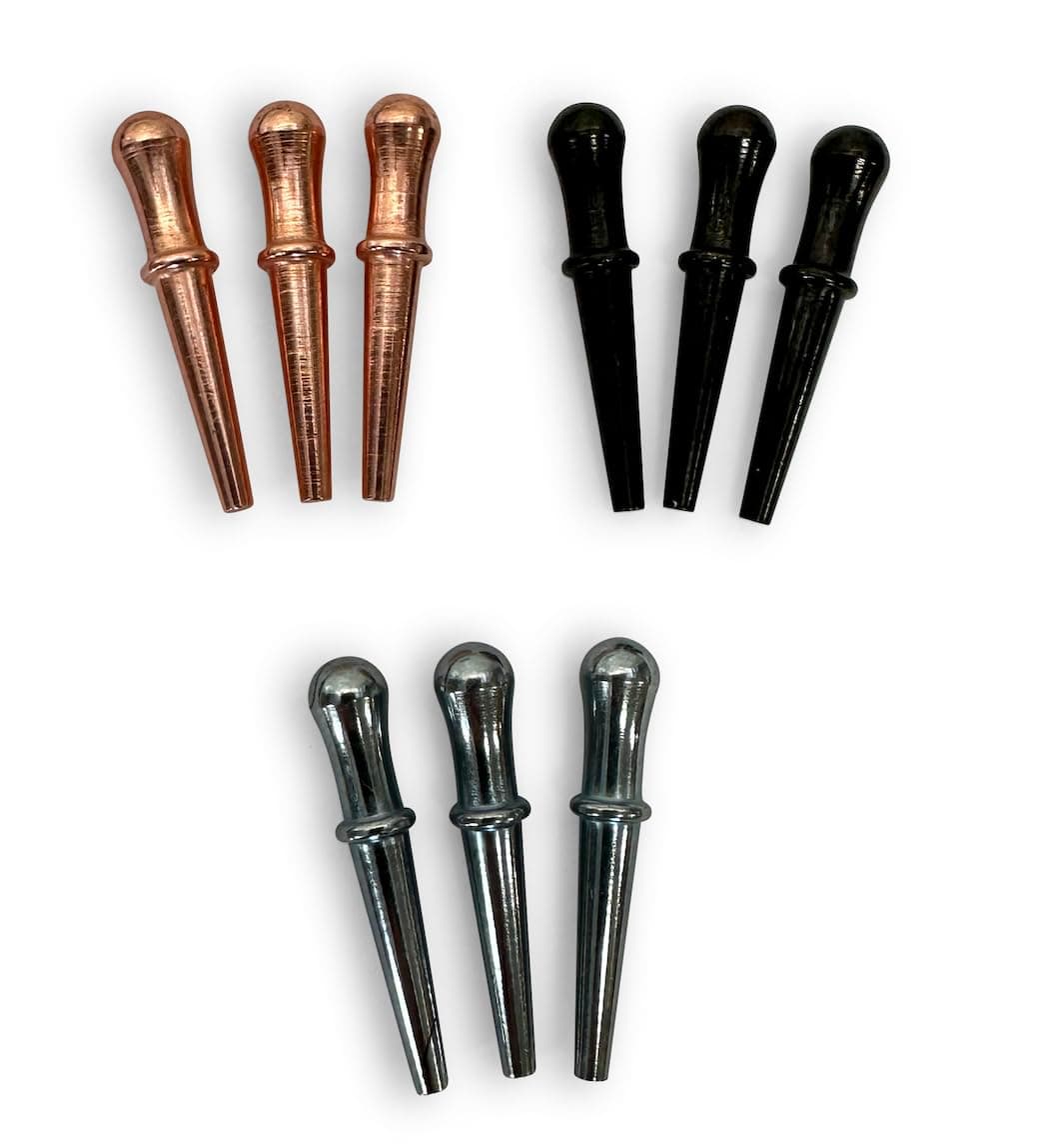 Premium Metal Cribbage Pegs (9 Pack) | Made in The USA