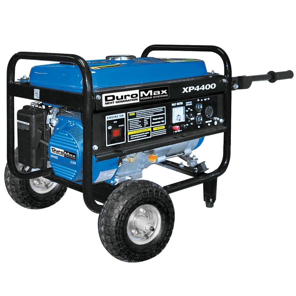 DuroMax XP4400-CA, 3500 Running Watts/4400 Starting Watts, Gas Powered Portable Generator