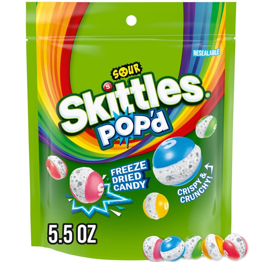 Pop'd Sour Freeze Dried Candy