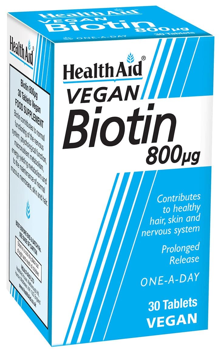 HealthAid Biotin 800ug 30 tablet/HealthAid????800ug 30?